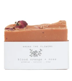 Among The Flowers Blood Orange & Rose Bar Soap