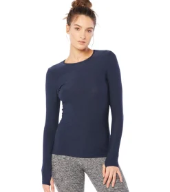 Beyond Yoga Featherweight Spacedye Classic Crew Pullover