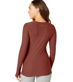 Beyond Yoga Featherweight Spacedye Classic Crew Pullover