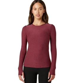 Beyond Yoga Featherweight Spacedye Classic Crew Pullover