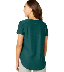 Beyond Yoga Featherweight Spacedye On the Down Low Yoga Tee