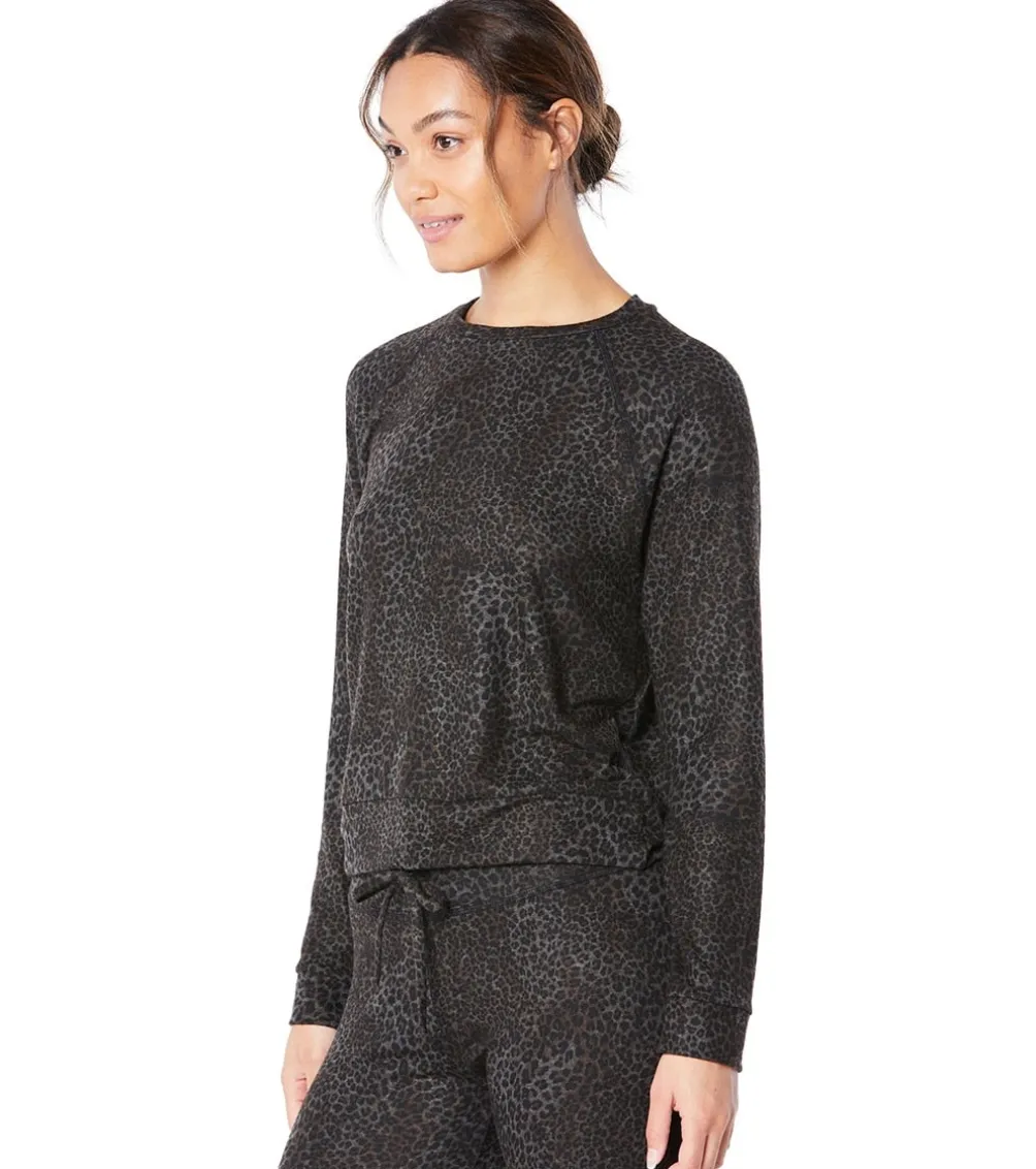 Beyond Yoga Hacci Favorite Raglan Crew Yoga Pullover