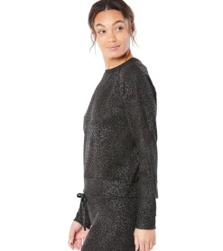 Beyond Yoga Hacci Favorite Raglan Crew Yoga Pullover
