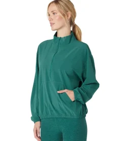 Beyond Yoga In Stride Half Zip Pullover