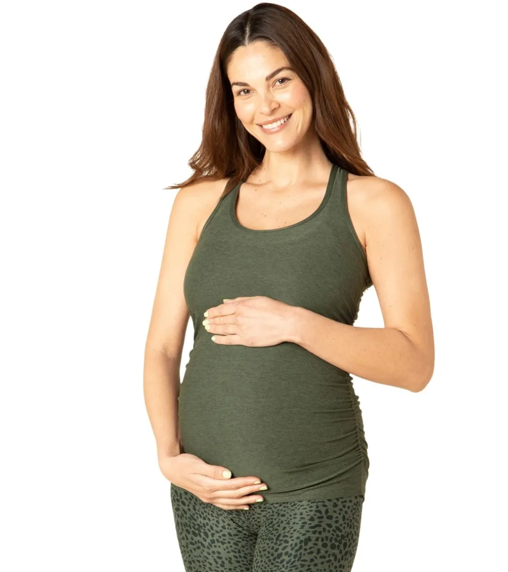 Beyond Yoga Maternity Travel Racerback Tank