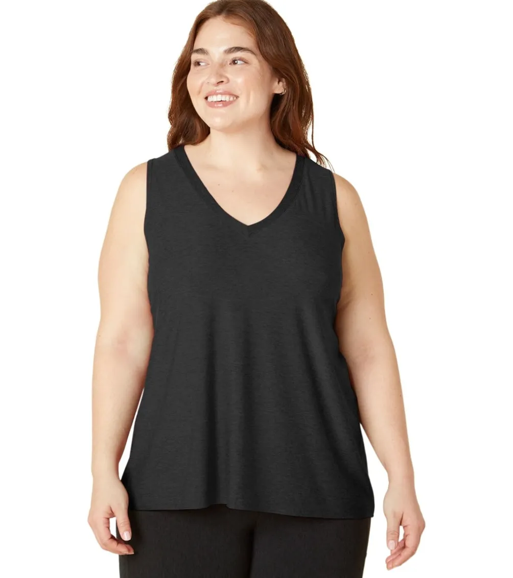 Beyond Yoga Plus Featherweight All About It Split Back Tank