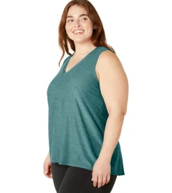 Beyond Yoga Plus Featherweight All About It Split Back Tank