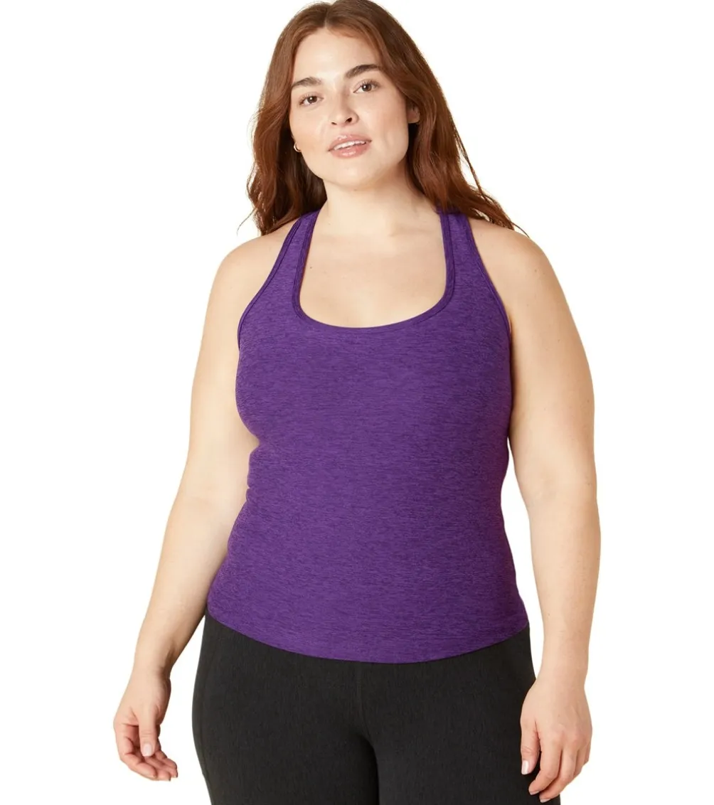Beyond Yoga Plus Size Spacedye Step Up Racerback Tank