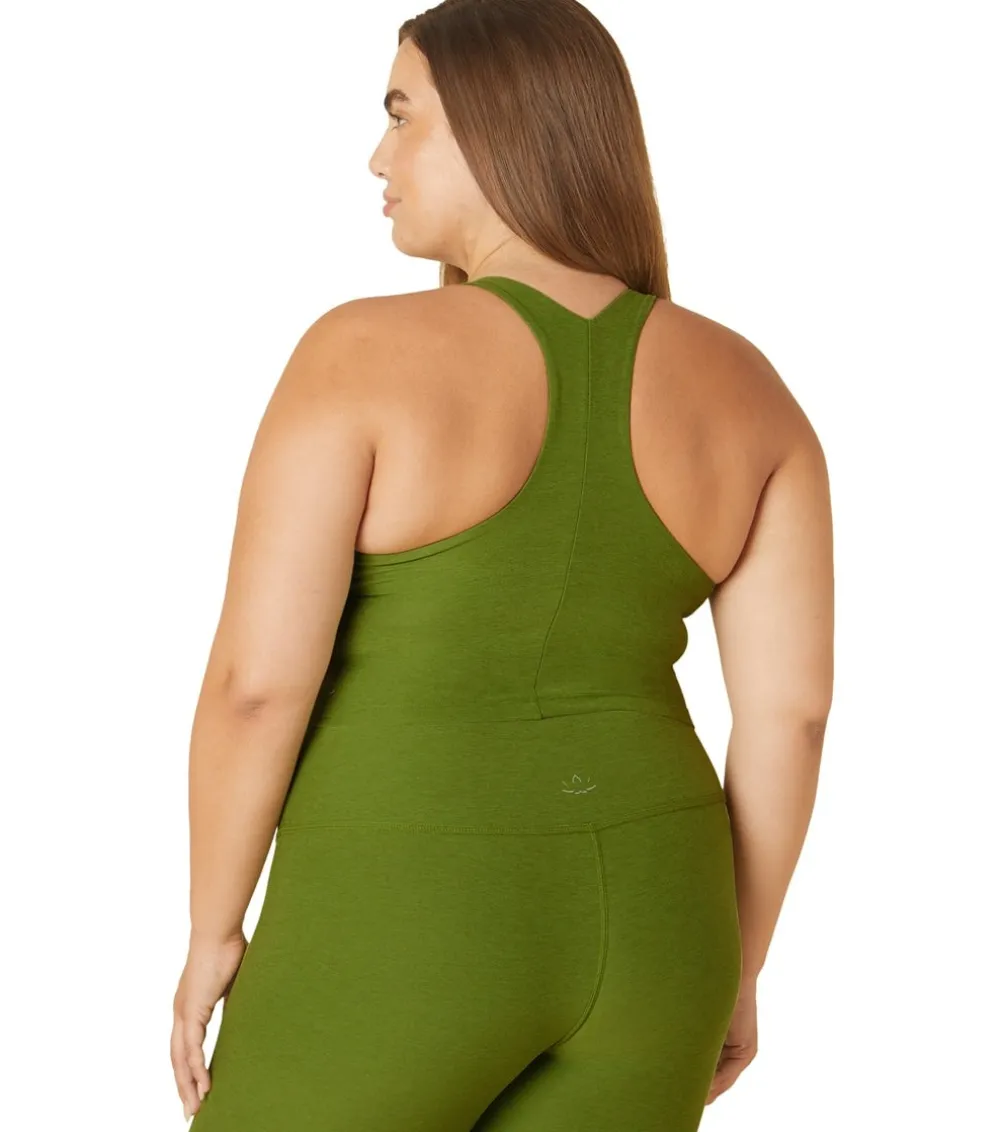 Beyond Yoga Plus Size Spacedye Focus Cropped Tank