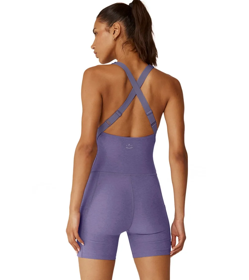 Beyond Yoga Spacedye Get Up And Go Pocket Biker Jumpsuit