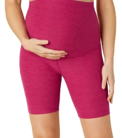 Beyond Yoga Spacedye Love the Bump Maternity Biker Shorts