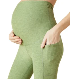 Beyond Yoga Spacedye Maternity Out of Pocket High Waisted 7/8 Leggings