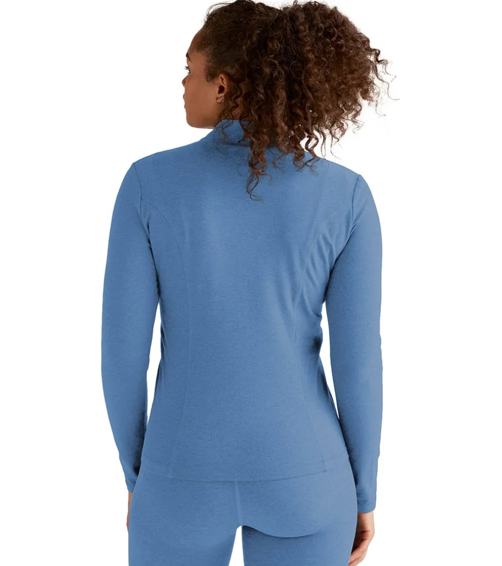 Beyond Yoga Spacedye On The Go Mock Neck Jacket