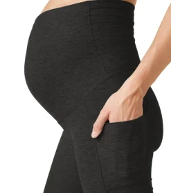 Beyond Yoga Spacedye Pockets Forever Maternity Biker Shorts