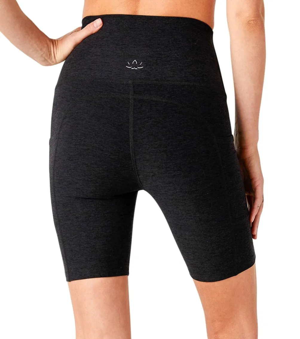 Beyond Yoga Spacedye Team Pockets High Waisted Biker Shorts