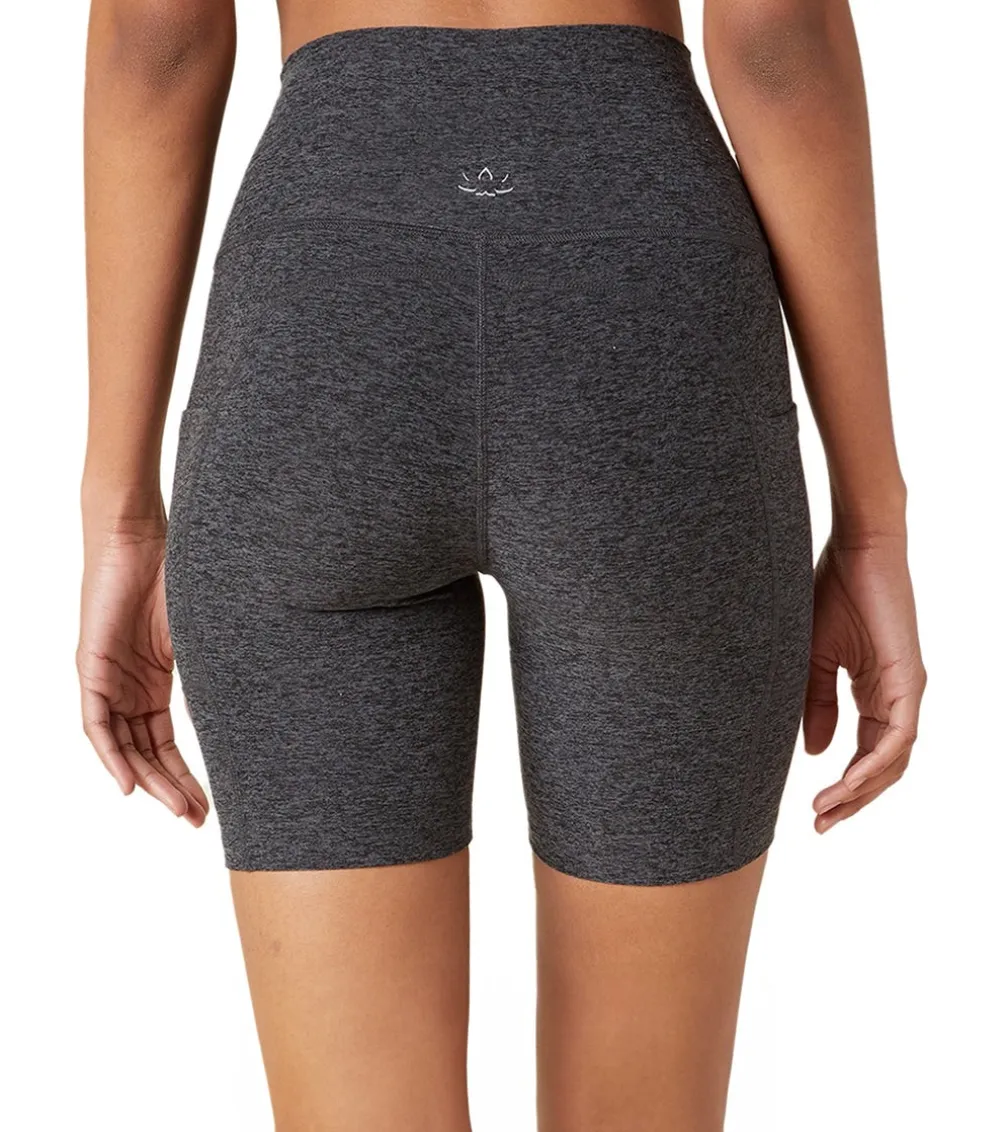 Beyond Yoga Spacedye Team Pockets High Waisted Biker Shorts