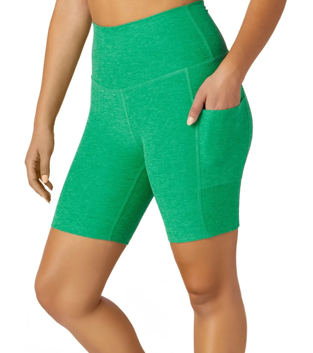 Beyond Yoga Spacedye Team Pockets High Waisted Biker Shorts