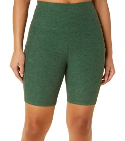 Beyond Yoga Spacedye Team Pockets High Waisted Biker Shorts