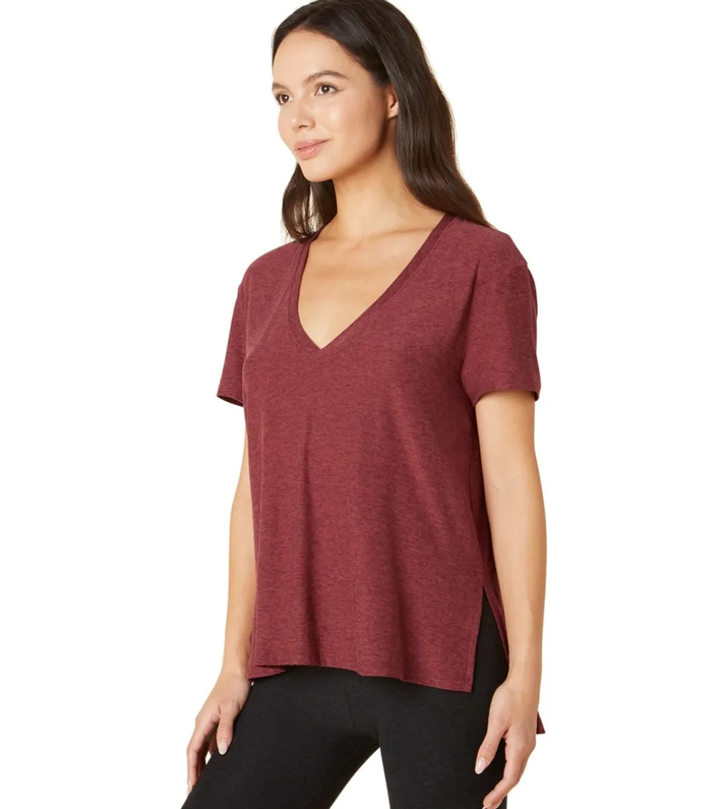 Beyond Yoga Split Up Long Tee