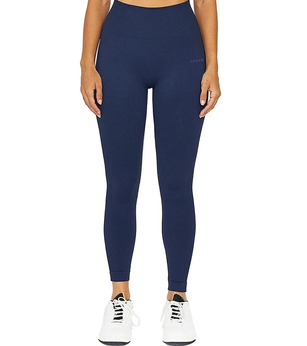 Cream Yoga Haylee Seamless Legging