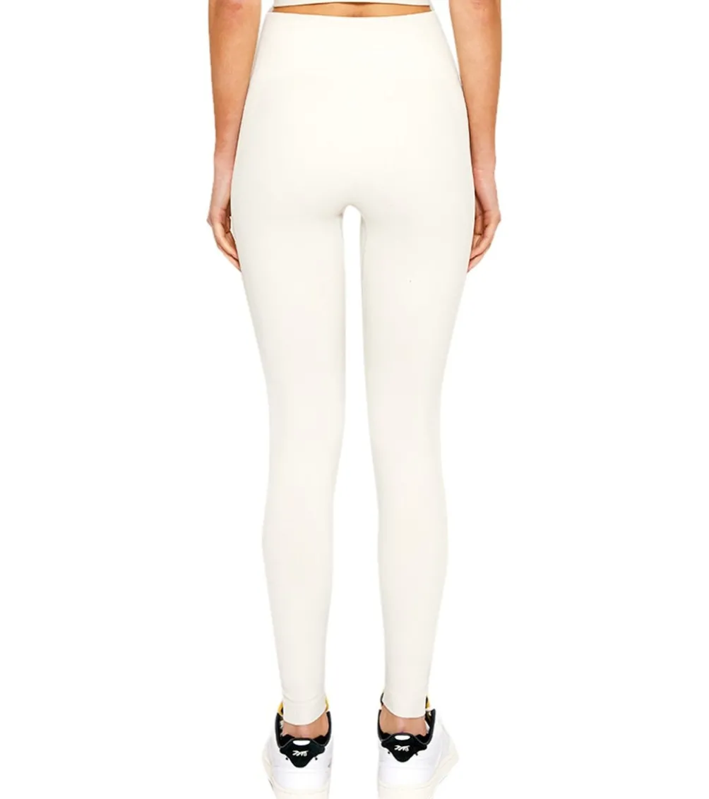 Cream Yoga Haylee Seamless Legging