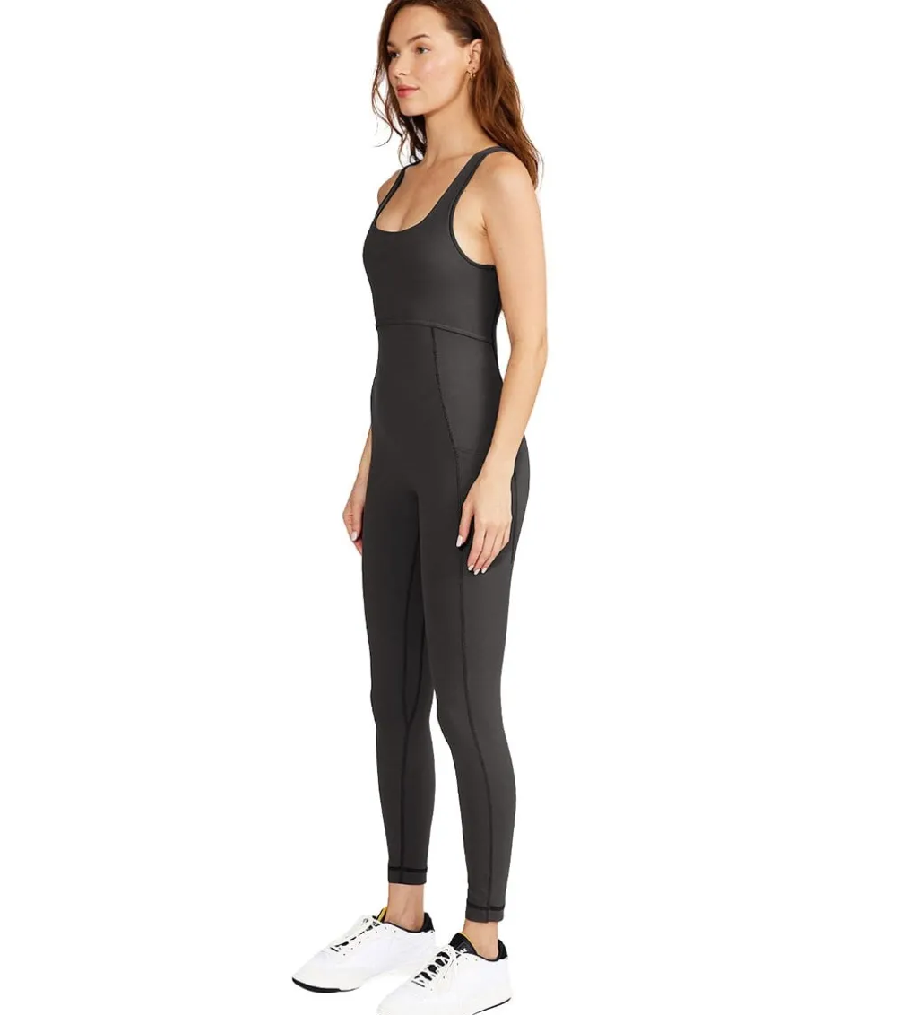 Cream Yoga Heather Jumpsuit