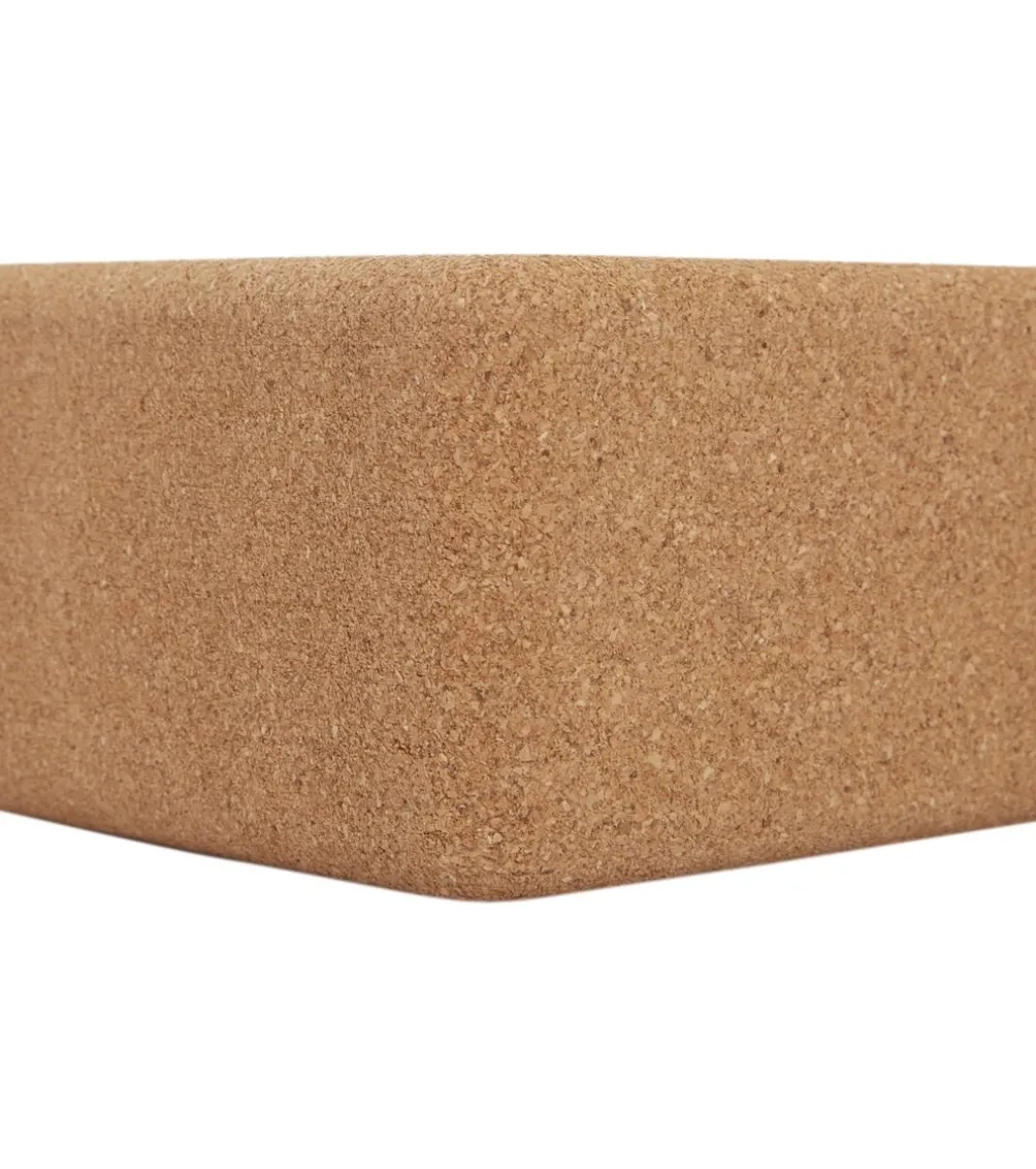 Everyday Yoga Cork Yoga Block 3 Inch