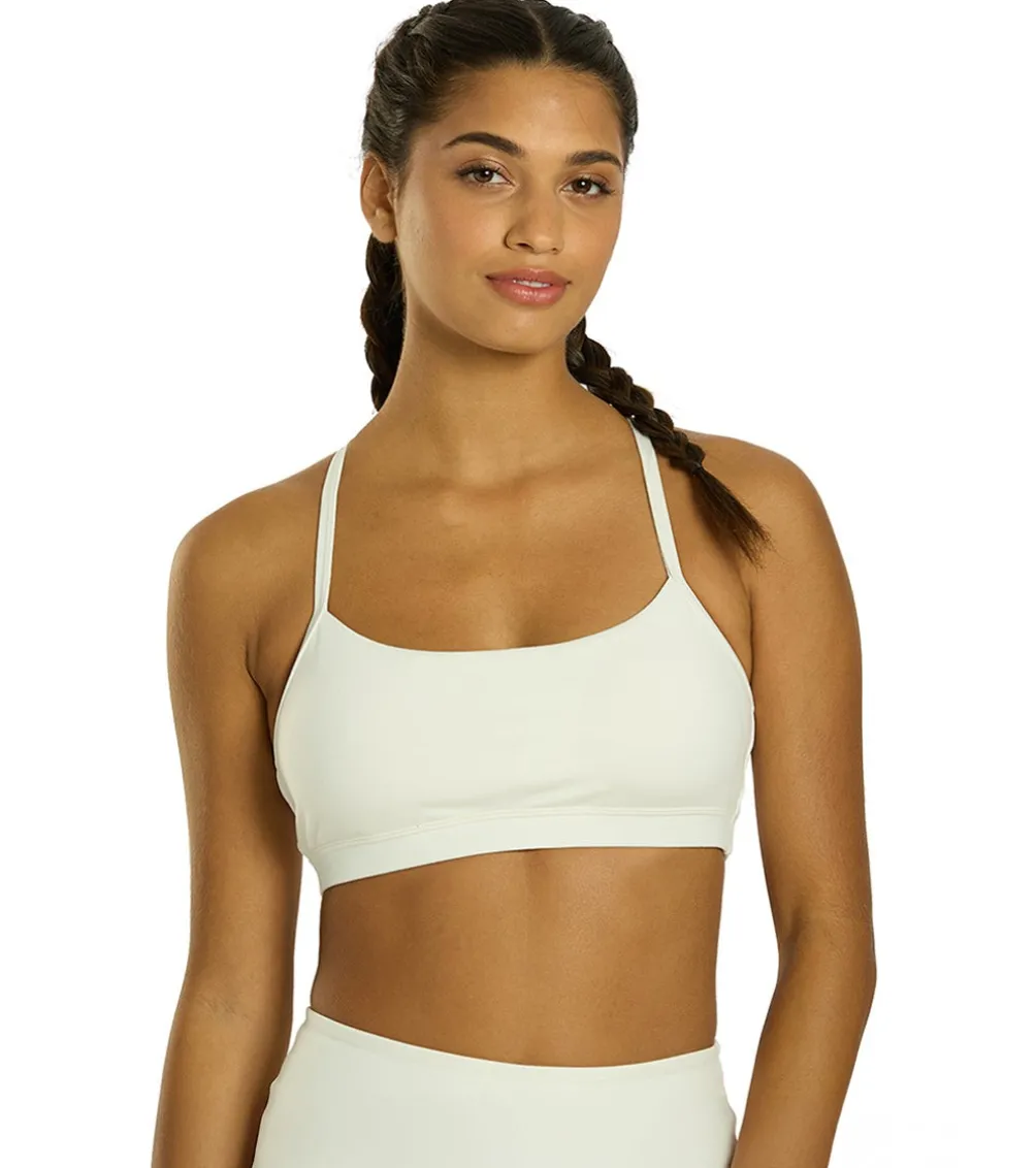 Everyday Yoga Delight Solid Racer Back Sports Bra
