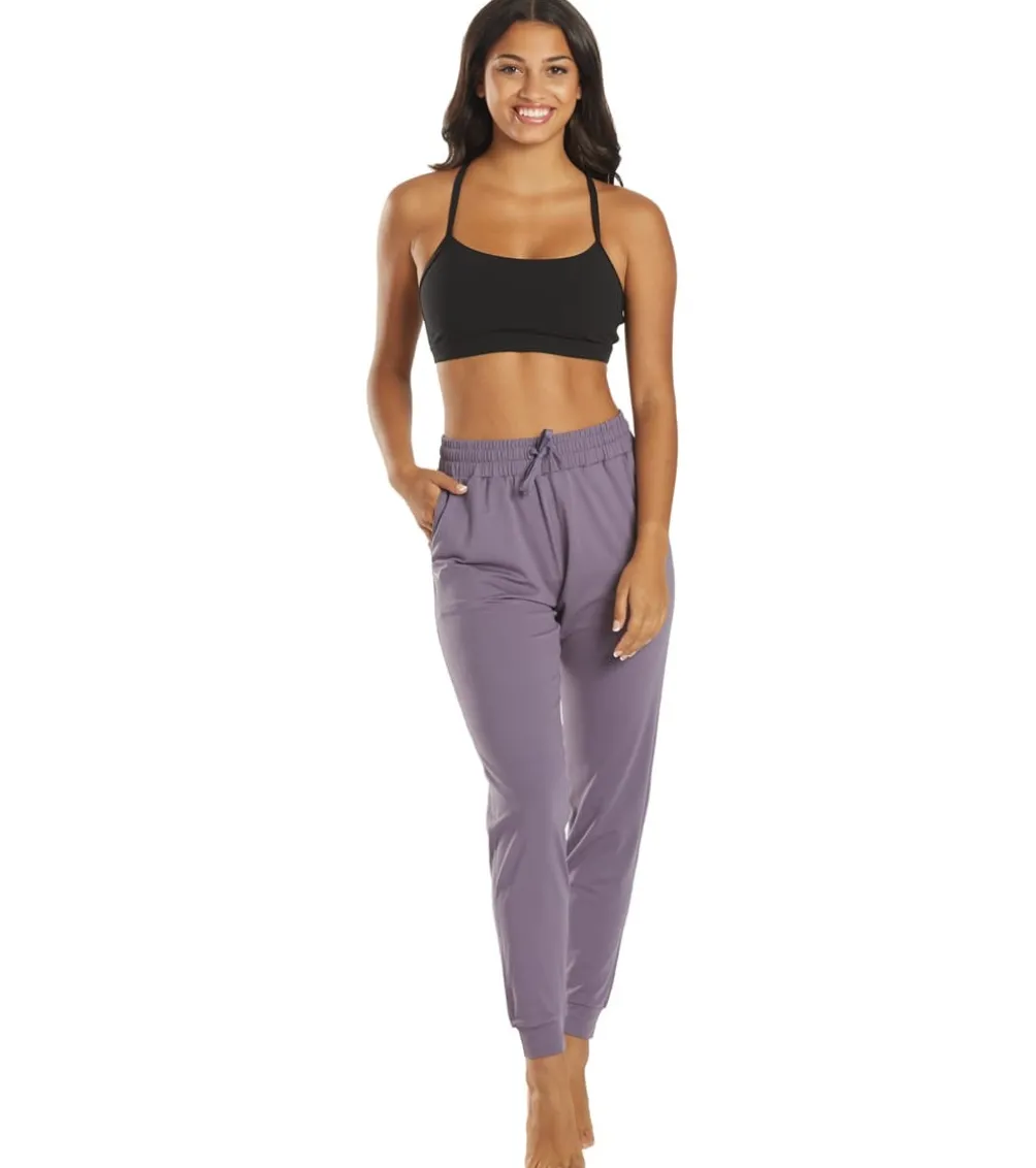 Everyday Yoga Delight Solid Racer Back Sports Bra