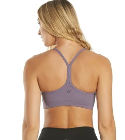 Everyday Yoga Delight Solid Racer Back Sports Bra