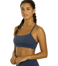Everyday Yoga Delight Solid Racer Back Sports Bra