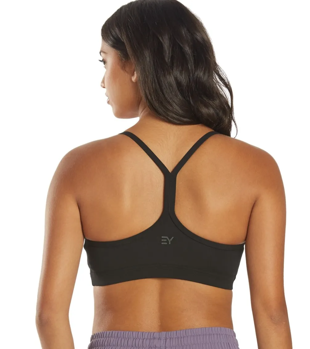 Everyday Yoga Delight Solid Racer Back Sports Bra