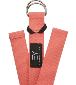 Everyday Yoga 8 Foot Yoga Strap D-Ring