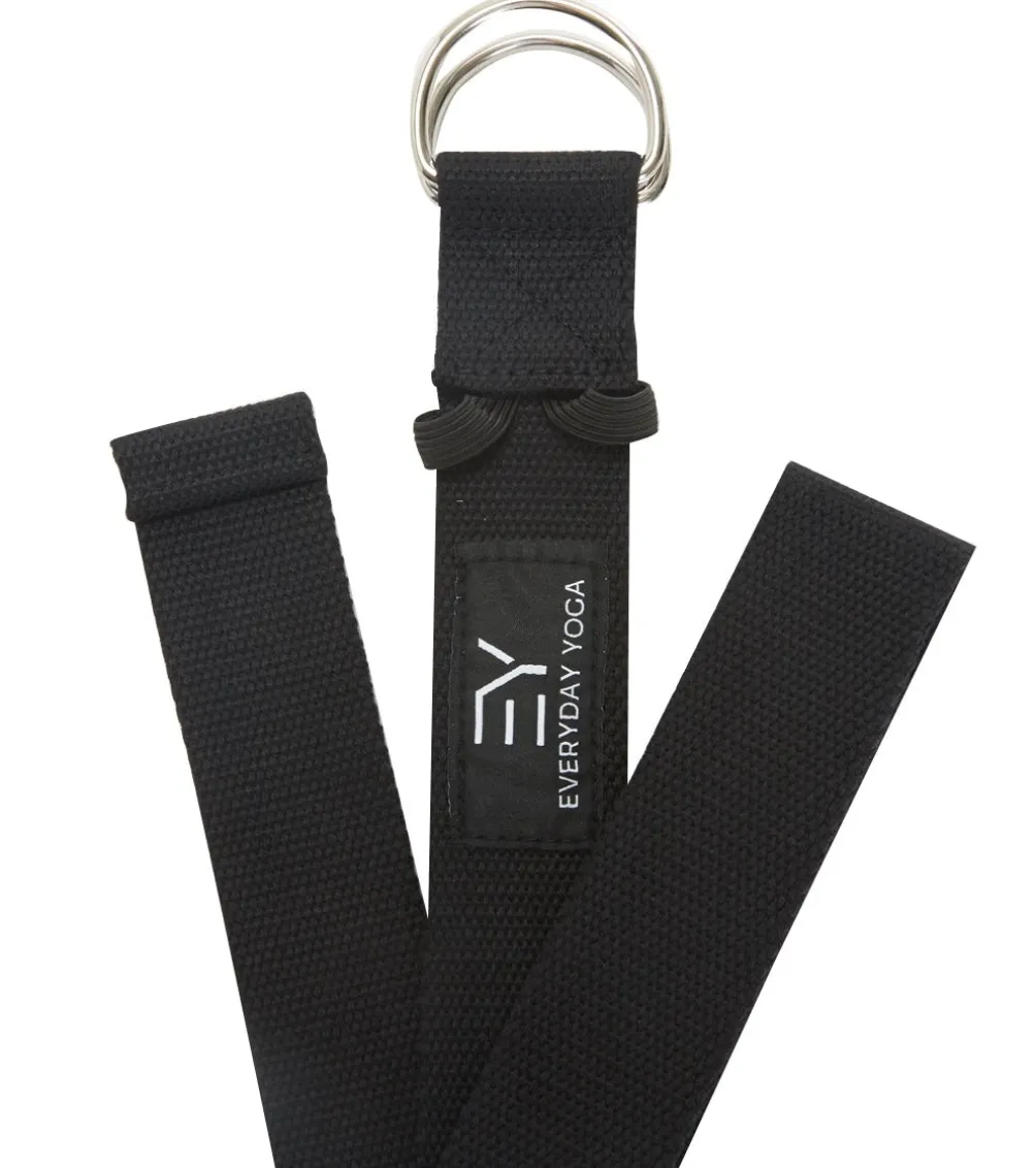 Everyday Yoga 6 Foot Yoga Strap D-Ring
