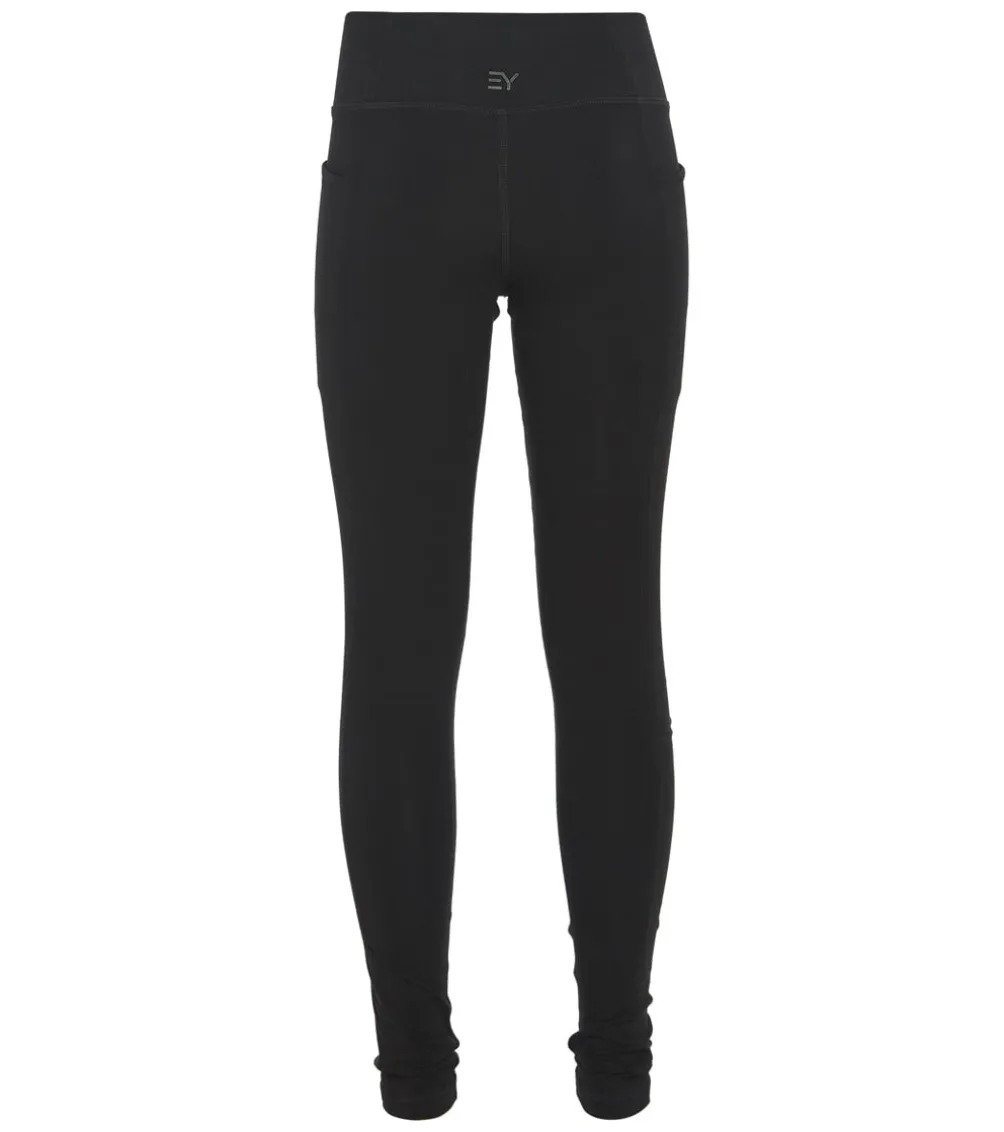 Everyday Yoga Girl Uphold Solid High Waisted Leggings With Pockets