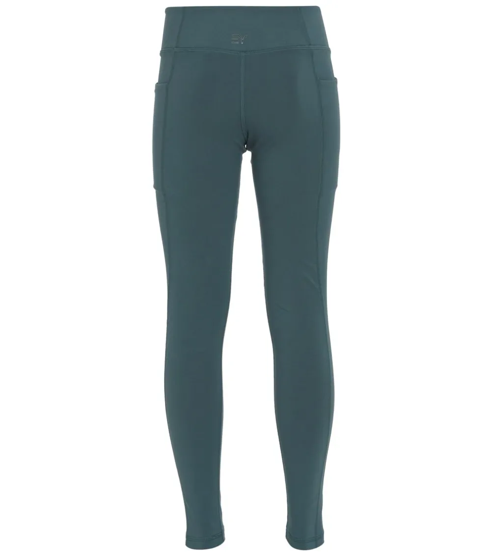 Everyday Yoga Girl Uphold Solid High Waisted Leggings With Pockets