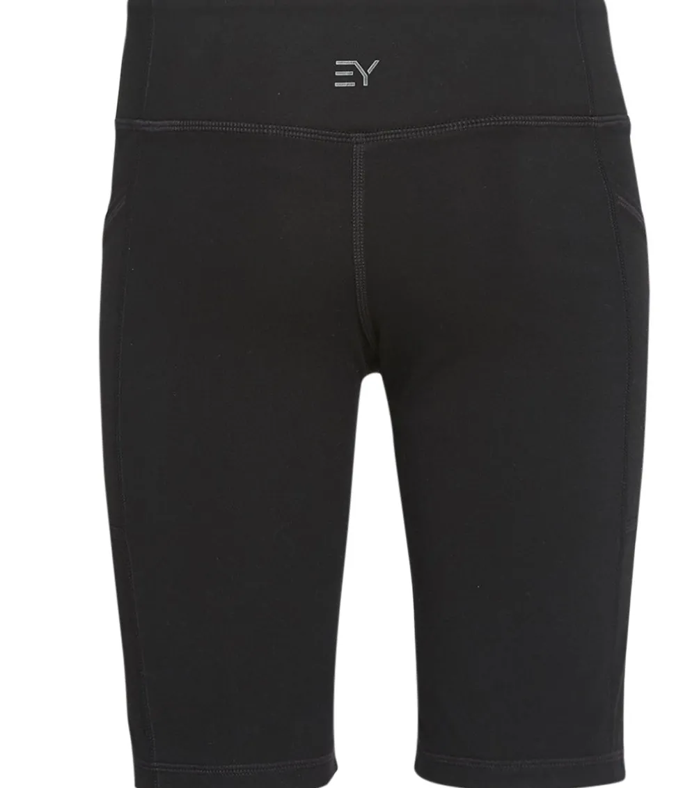Everyday Yoga Girl Uphold Solid High Waisted Biker Shorts with Pocket