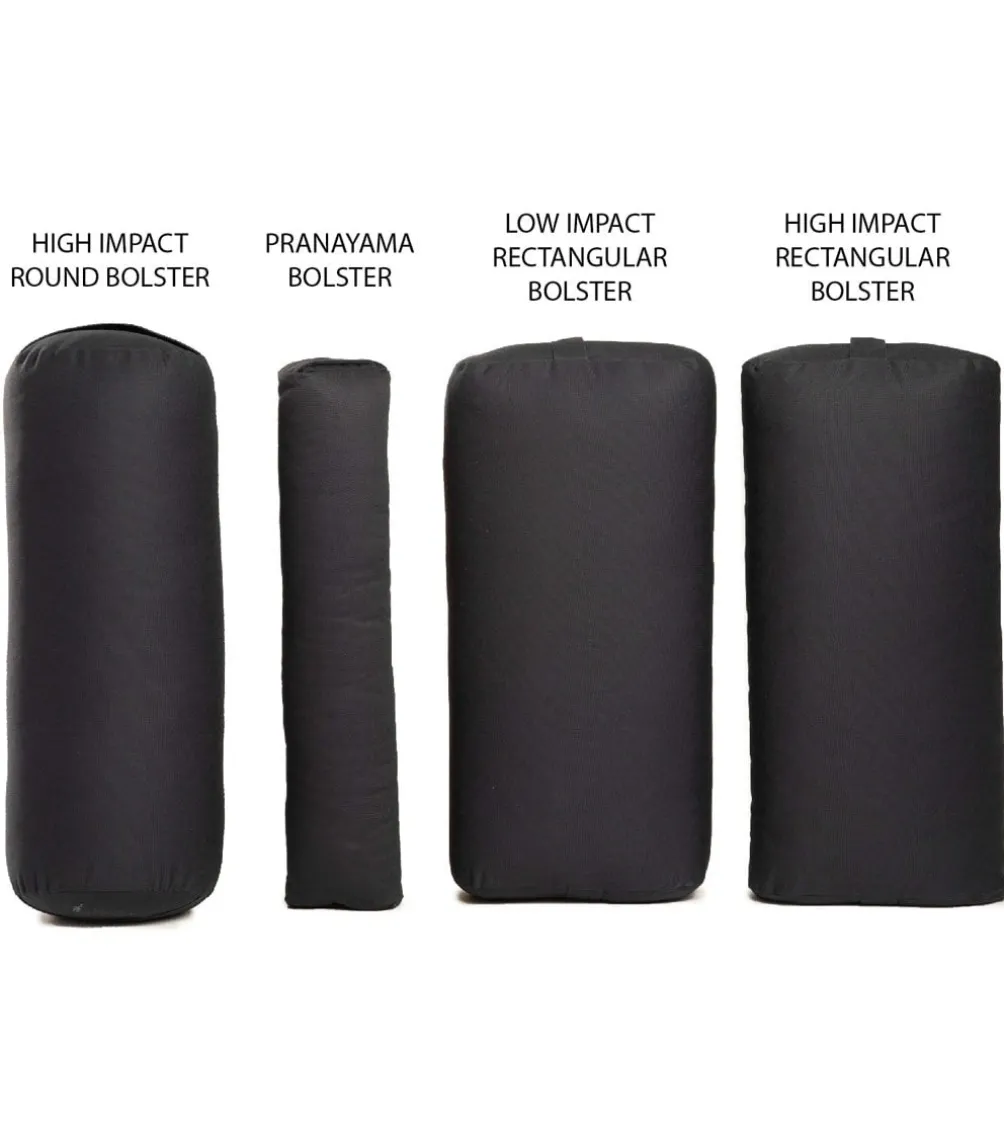 Everyday Yoga High Impact Cotton Rectangular Yoga Bolster