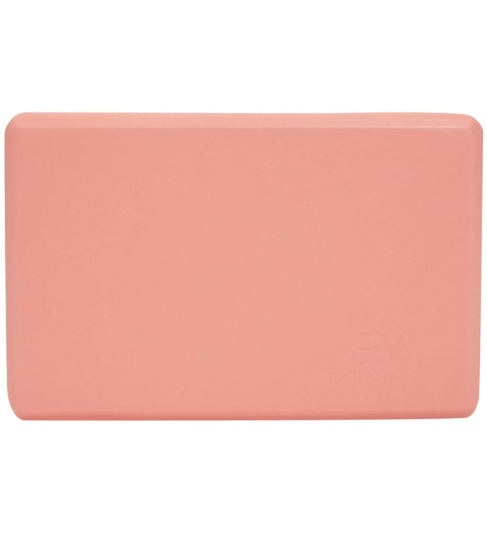 Everyday Yoga 4 Inch Foam Yoga Block