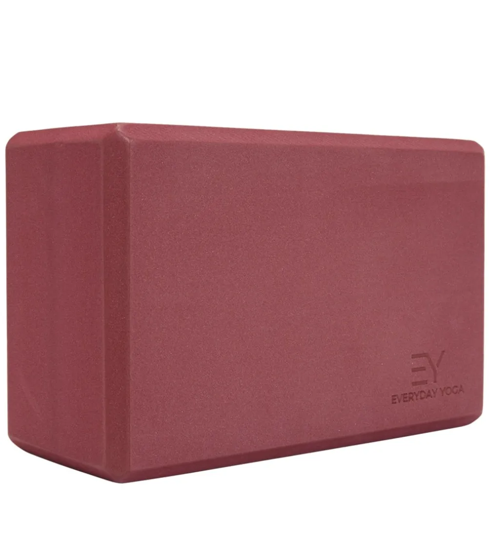 Everyday Yoga 4 Inch Foam Yoga Block