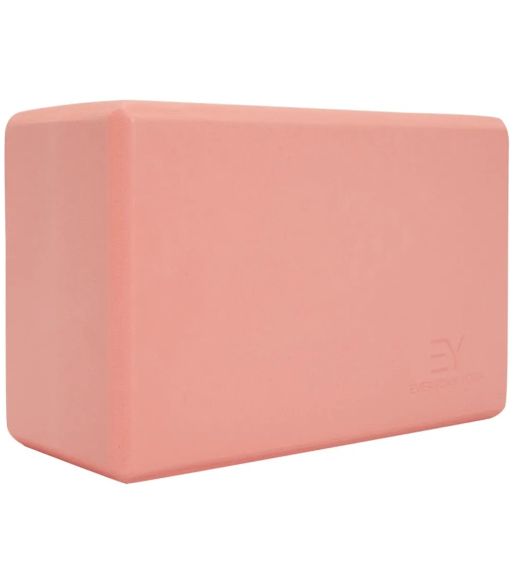 Everyday Yoga 4 Inch Foam Yoga Block