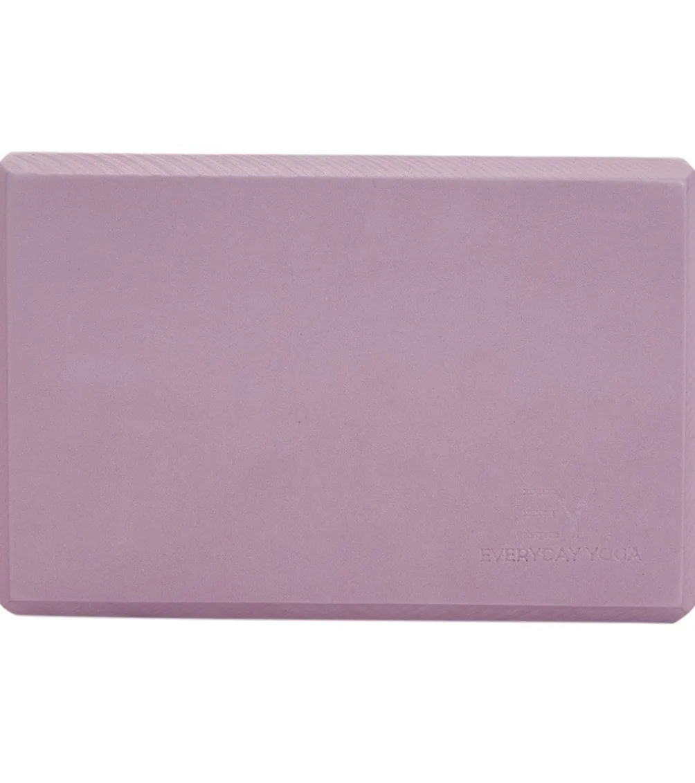 Everyday Yoga 4 Inch Tri Color Foam Yoga Block