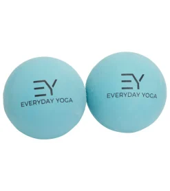 Everyday Yoga 2.5 inch Yoga Massage Therapy Ball Set in Tote
