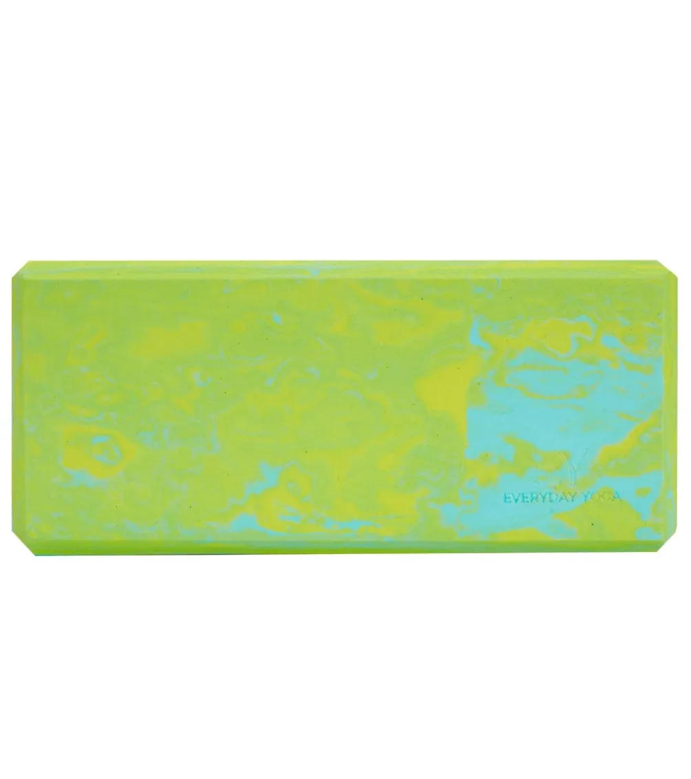 Everyday Yoga Kid’s 3 Inch Marbled Foam Yoga Block