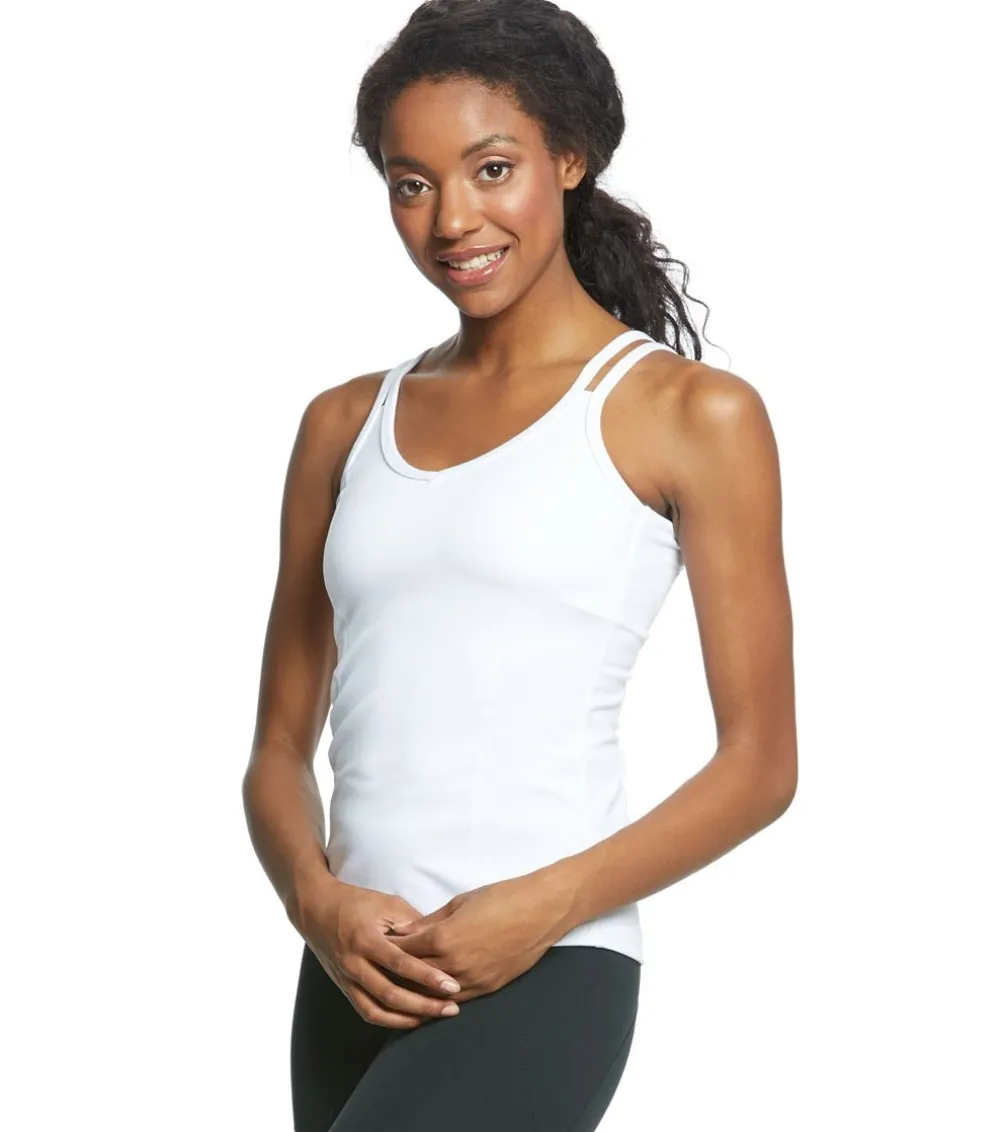 Everyday Yoga Radiant Solid Strappy Back Support Tank