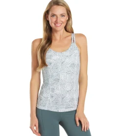 Everyday Yoga Radiant Tribe Strappy Back Support Tank