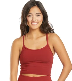 Everyday Yoga Solid Crop Tank