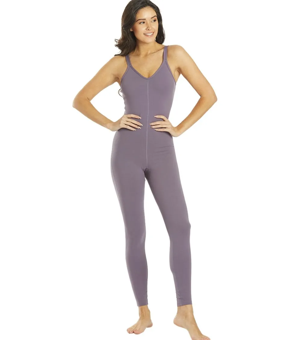 Everyday Yoga Strappy Back Long Leotard 28"