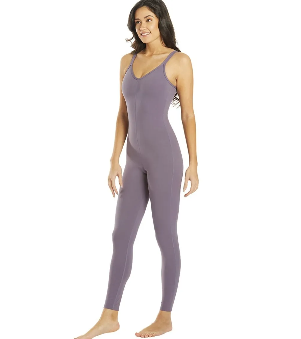 Everyday Yoga Strappy Back Long Leotard 28"