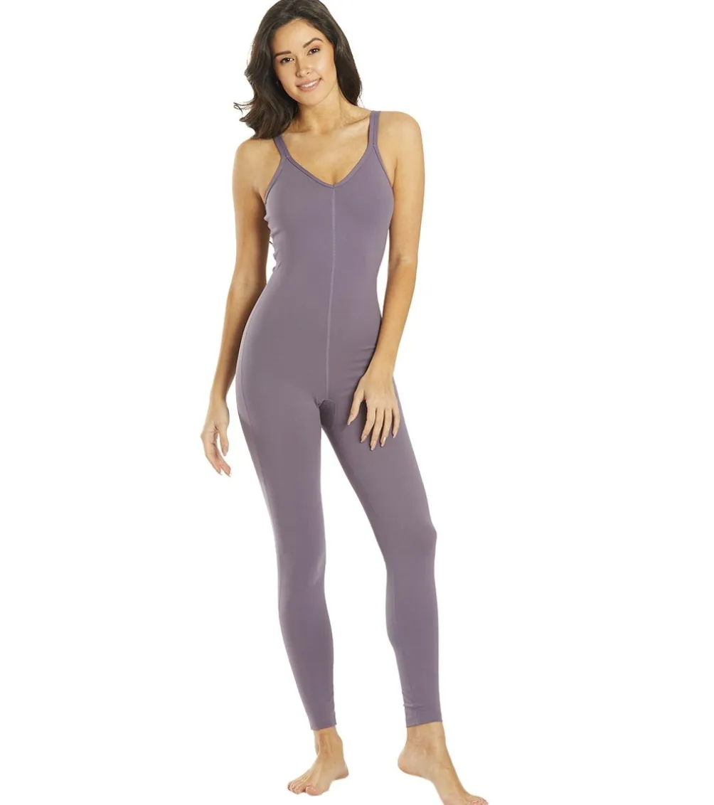 Everyday Yoga Strappy Back Long Leotard 28"